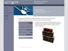 Tablet Screenshot of lumatech.com